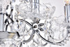 Living District LD4005D26C Voltaire Collection Chandelier D26 H25 Lt:8 Chrome Finish