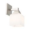 LIVEX LIGHTING 10281-91 1 Light Brushed Nickel Wall Sconce