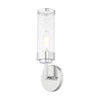 LIVEX LIGHTING 10361-05 1 Light Polished Chrome ADA Wall Sconce