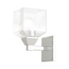 LIVEX LIGHTING 10381-05 1 Light Polished Chrome Wall Sconce