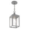 LIVEX LIGHTING 20591-80 1 Light Nordic Gray Outdoor Pendant Lantern