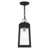 LIVEX LIGHTING 20854-04 1 Light Black Outdoor Pendant Lantern