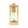 LIVEX LIGHTING 20994-12 1 Light Satin Brass Outdoor Post Top Lantern