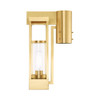 LIVEX LIGHTING 20994-12 1 Light Satin Brass Outdoor Post Top Lantern