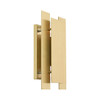 LIVEX LIGHTING 40690-12 2 Light Satin Brass ADA Wall Sconce