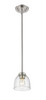 Z-LITE 460MP-BN 1 Light Mini Pendant, Brushed Nickel