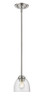 Z-LITE 460MP-BN 1 Light Mini Pendant, Brushed Nickel