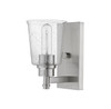 Z-LITE 464-1S-BN 1 Light Wall Sconce, Brushed Nickel