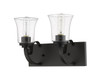 Z-LITE 461-2V-BRZ 2 Light Vanity, Bronze Z-LITE 461-2V-BRZ 2 Light Vanity, Bronze