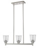 Z-LITE 464-3L-BN 3 Light Island/Billiard Light Fixture, Brushed Nickel Z-LITE 464-3L-BN 3 Light Island/Billiard Light Fixture, Brushed Nickel