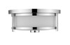 Z-LITE 465F11-CH 2 Light Flush Mount, Chrome