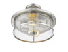 Z-LITE 462SF14-BN 2 Light Semi Flush Mount, Brushed Nickel