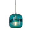 JESCO PD407-TE/BN 1-Light Line Voltage Pendant & Canopy