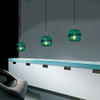 JESCO PD407-TE/BN 1-Light Line Voltage Pendant & Canopy