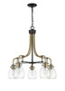 Z-LITE 466-5MB-OBR 5 Light Chandelier