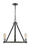 Z-LITE 472-3ABB 3 Light Chandelier