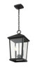 Z-LITE 568CHB-BK 2 Light Outdoor Chain Mount Ceiling Fixture