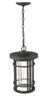 Z-LITE 570CHB-ORB 1 Light Outdoor Chain Mount Ceiling Fixture