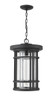 Z-LITE 570CHXL-BK 1 Light Outdoor Chain Mount Ceiling Fixture