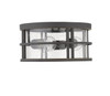 Z-LITE 570F-ORB 3 Light Outdoor Flush Ceiling Mount Fixture