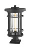 Z-LITE 570PHXL-533PM-BK 1 Light Outdoor Pier Mounted Fixture