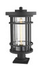 Z-LITE 570PHXL-533PM-BK 1 Light Outdoor Pier Mounted Fixture