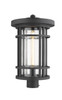Z-LITE 570PHXL-BK 1 Light Outdoor Post Mount Fixture