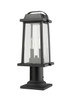 Z-LITE 574PHMR-533PM-BK 2 Light Outdoor Pier Mounted Fixture