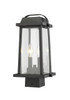 Z-LITE 574PHMS-BK 2 Light Outdoor Post Mount Fixture