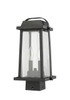 Z-LITE 574PHMS-BK 2 Light Outdoor Post Mount Fixture