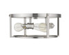 Z-LITE 723F15-BN 3 Light Flush Mount