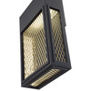 ACCESS LIGHTING 20063LEDDMG-BL/GLD Metro Marine Grade Outdoor Dimmable Wall Sconce