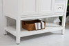 Elegant Decor VF27042WH 42 in. single bathroom vanity set in White