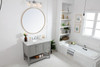 Elegant Decor VF27042GR 42 in. single bathroom vanity set in Grey