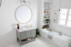 Elegant Decor VF27042GR 42 in. single bathroom vanity set in Grey