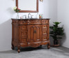 Elegant Decor VF38842TK 42 in. Single Bathroom Vanity set in teak