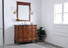 Elegant Decor VF38842TK 42 in. Single Bathroom Vanity set in teak