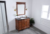Elegant Decor VF38842TK 42 in. Single Bathroom Vanity set in teak
