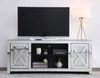 Elegant Decor MF9904 59 in. crystal mirrored TV stand