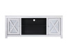 Elegant Decor MF9904 59 in. crystal mirrored TV stand