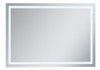 Elegant Decor MRE14260 Helios 42in x 60in Hardwired LED mirror with touch sensor and color changing temperature 3000K/4200K/6400K
