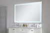 Elegant Decor MRE14260 Helios 42in x 60in Hardwired LED mirror with touch sensor and color changing temperature 3000K/4200K/6400K
