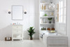 Elegant Decor VF27024WH 24 in. single bathroom vanity set in White