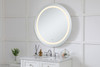 Elegant Decor MRE23636 Helios 36 inch Hardwired LED mirror with touch sensor and color changing temperature 3000K/4200K/6400K