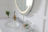 Elegant Decor MRE23636 Helios 36 inch Hardwired LED mirror with touch sensor and color changing temperature 3000K/4200K/6400K