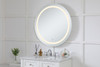 Elegant Decor MRE23636 Helios 36 inch Hardwired LED mirror with touch sensor and color changing temperature 3000K/4200K/6400K