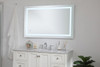Elegant Decor MRE13048 Helios 30in x 48in Hardwired LED mirror with touch sensor and color changing temperature 3000K/4200K/6400K