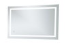 Elegant Decor MRE13048 Helios 30in x 48in Hardwired LED mirror with touch sensor and color changing temperature 3000K/4200K/6400K