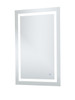 Elegant Decor MRE12740 Helios 27in x 40in Hardwired LED mirror with touch sensor and color changing temperature 3000K/4200K/6400K