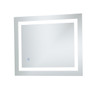 Elegant Decor MRE12430 Helios 24in x 30in Hardwired LED mirror with touch sensor and color changing temperature 3000K/4200K/6400K